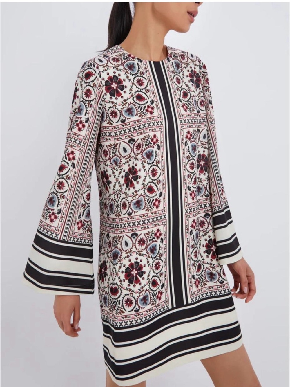 Tuckernuck Patchwork Floral Mini Jamie Dress